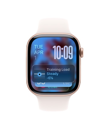 Apple Watch 11, GPS + Cellular, 42 mm, Slate Titanium Case, Black